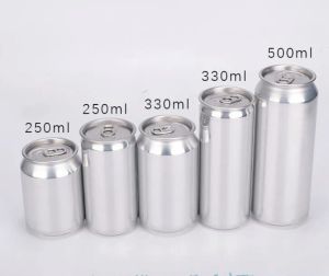 wholesale 250 ML 8 OZ Latas de aluminio Plástico PET Botella de bebida suave PET Anillo de tracción Puerro Delgado Estándar Soda Cerveza Fácil extremo abierto personalizado ZZ