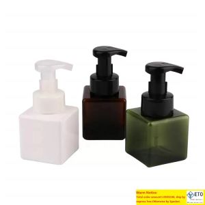 wholesale 250 ml moussant distributeur de savon pour les mains pompe bouteille mousse distributeur lotion nettoyant pour le visage shampooing liquide moussant conteneurs LL