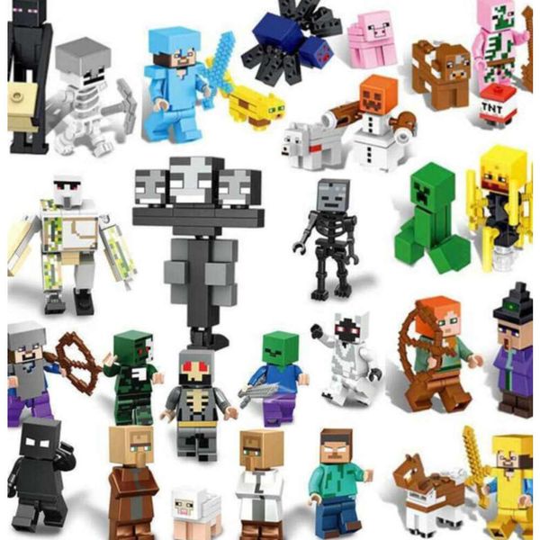 Vente en gros 29 Pc / lot Ensembles de jouets de construction Minifig Action militaire Mini figurines Blocs de construction de l'armée Jouets Bloc de construction Enfants Jouets de Noël pour enfants