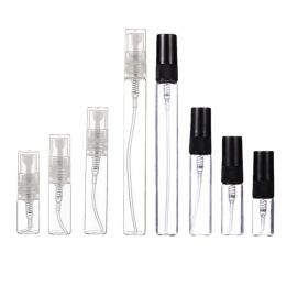 wholesale 2 ml 3 ml 5 ml 10 ml flacon de parfum en plastique vaporisateur petit atomiseur de parfum flacons d'échantillon rechargeables pour huiles essentielles voyage ZZ