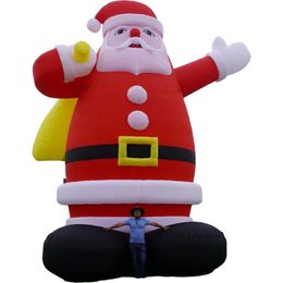 En gros de 3-10m, bateau gratuit, géant géant gonflable Santa Claus Blow Up Christmas Père Old Man for Mall Promotion Decoration Toys