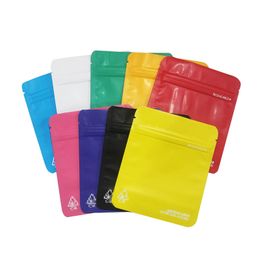 Los bolsos ziplock al por mayor de 3.5g huelen los paquetes cali de la prueba 420 que empaquetan el arreglo para requisitos particulares de encargo de los bolsos de mylar