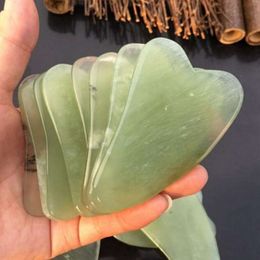 Groothandel 300 stks natuurlijke jade gua sha sha huid gezichtszorgbehandeling massage jade schrapen gereedschap spa salon leverancier schoonheid gezondheidstools masaje jade raspado