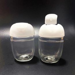Bouteille de désinfectant en gros de 30 ml Bouteille de désinfection emballage de désinfectant les bouteilles trapézoïdales transparentes