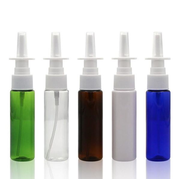 Bouteille de pulvérisation orale nasale en gros de 30 ml, bouteille de pulvérisation médicale, récipient cosmétique de bouteille de pulvérisation