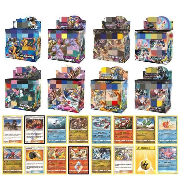 Vente en gros 360 pièces jeux de cartes divertissement Collections jeu de société cartes de bataille elf anglais français espagnol carte