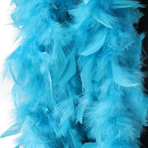 Vente en gros 38-40Grams Plumes de dinde Boa 2Mètre Qualité Fluffy Feather Scarf pour la couture de vêtements de couture artisanat créatif panache