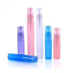 Groothandel! 3 ml 5 ml 8 ml 10 ml plastic frosted parfum verstuiver, spuitfles, parfumfles gratis verzending SN2477