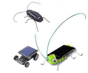 Gadget High Tech Toys Venta al por mayor 3 piezas Divertido diseño más pequeño juguetes de energía solar coche inteligente Power Mini juguete educativo Gadget regalo para niños adultos