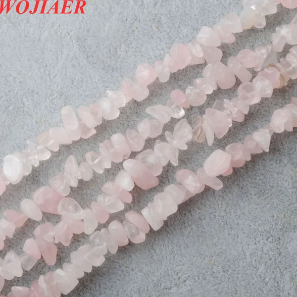 Venta al por mayor, cuentas de piedra Natural de cristal de 4-8mm, cuentas espaciadoras sueltas de pepita de Chip para fabricación de joyería, collar DIY BY925