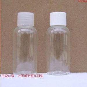 Freeshipping Groothandel 40 ml Plastic Lotion Fles Gedraaid Dop Transparant Cosmetische Pot Hervulbare Bottlegoods Nkkis