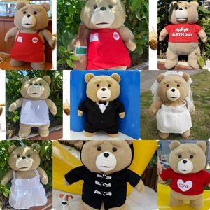 Venta al por mayor 43 cm cara amarga oso de peluche juguete de peluche juego para niños compañero de juegos regalo de vacaciones decoración del dormitorio