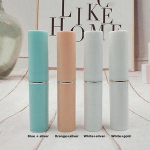 Groothandel 4g make-uphulpmiddelen Cosmetische lege lippenstiftbuiscontainer DIY witte en gouden chapstick Lipgloss Lippenstiftbalsembuisverpakking Tubo De Lapiz Labiale Vacio