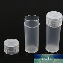 Groothandel 5 stks 5G Volume Plastic Sample Fles 5 ml Kleine flacon Medicijn Pil Powder Capsule Storage Container Doorschijnend