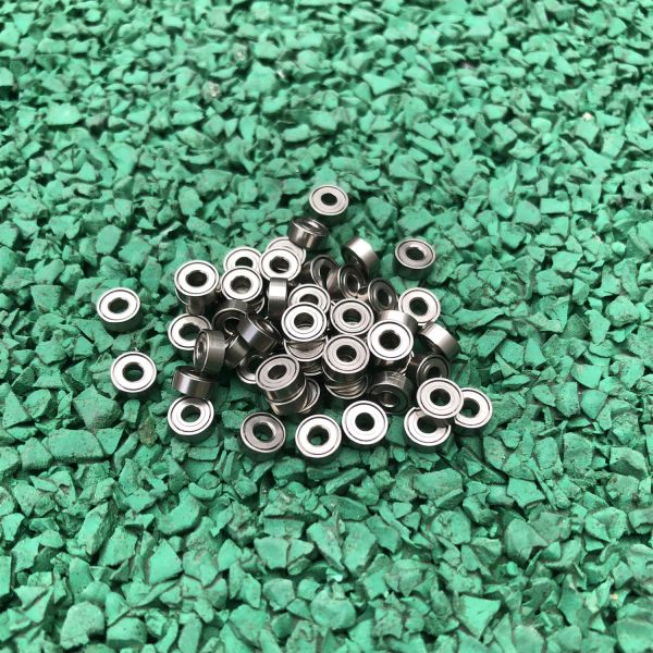 wholesale 500pcs / lot MR52ZZ MR52 ZZ L-520ZZ 2x5x2.5mm Roulement à billes à gorge profonde miniature à double blindage 2 * 5 * 2.5mm MR52Z LL