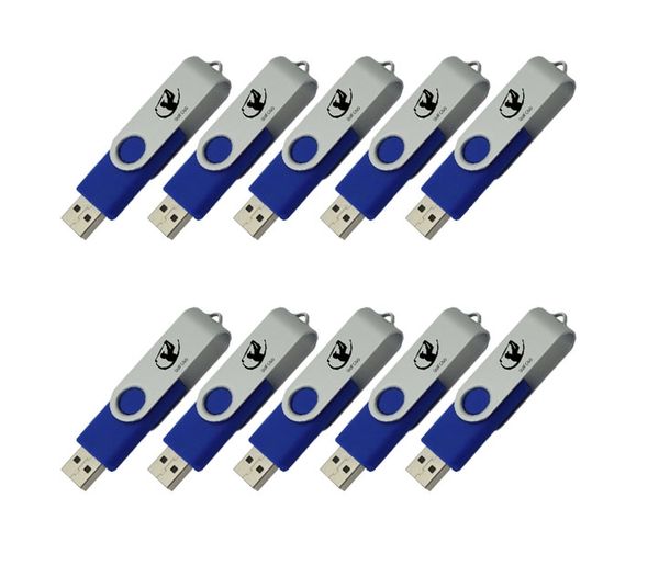 Vente en gros 50pcs 2 Go imprimé logo personnalisé USB2.0 lecteur flash métal pivotant gravé personnaliser nom mémoire clé stylo lecteur pour ordinateur portable