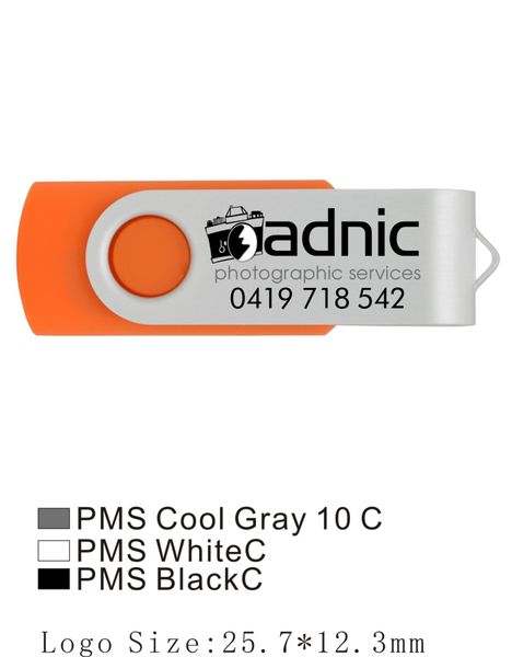 En vrac 50 pcs 4 Go imprimé logo personnalisé USB 2.0 Flash Drive métal pivotant gravé personnaliser nom Memory Stick Pen Drive pour ordinateur Macbook