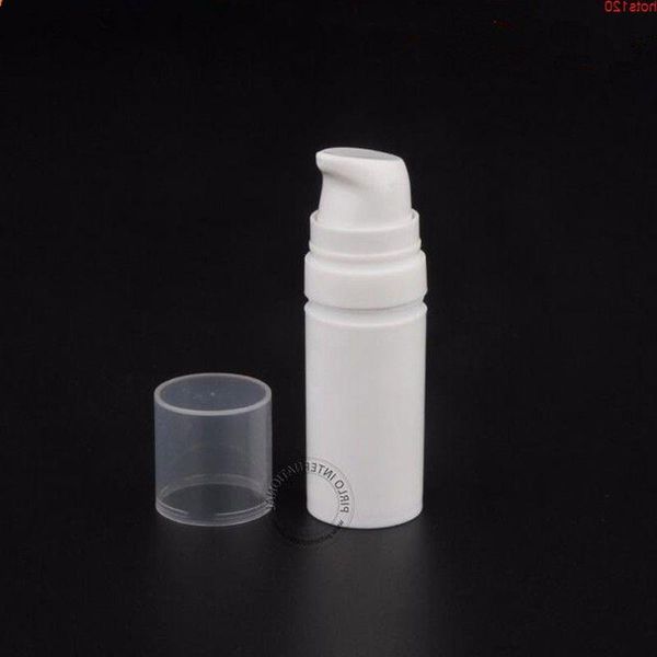 Venta al por mayor 50 unids / lote 15 ml Botella de spray de bomba de loción sin aire de plástico 1/2 oz Emulsión de crema Contenedor pequeño Embalaje recargable QTY Xdolv