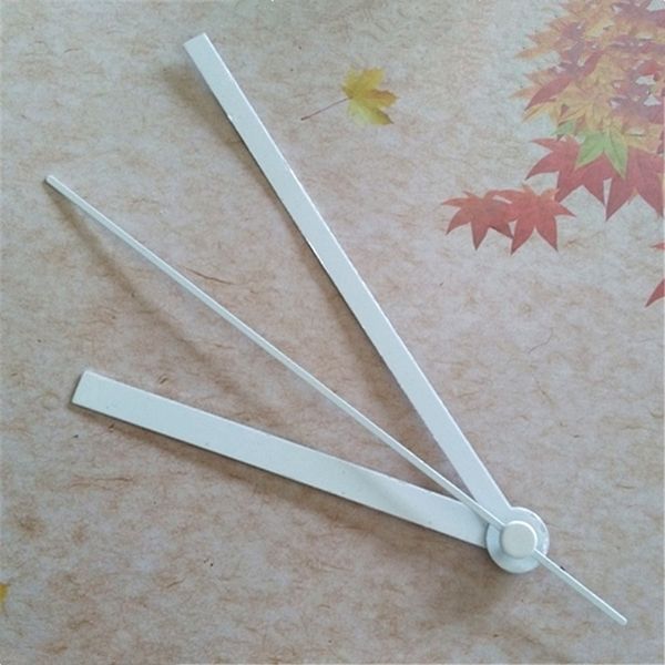 En gros 50sets mains en métal blanc pour kit d'horloge mécanique bricolage avec expédition rapide 201120