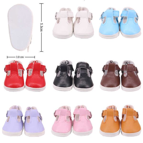 Vente en gros 5 cm poupée vêtements mini chaussures pour 15-18 pouces vêtements accessoires génération fille américain russe bricolage jouet