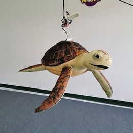 Groothandel 5m 16.4ft lengte opblaasbare crush zeeschildpadden voor nachtclub marien thema of nachtclub decoratie