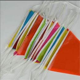 Wholesale- 5M Outdoor Rainbow Bunting Party Flags / Enorme verjaardagsfeesten / marktkraampjes