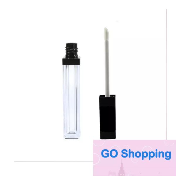 En gros 5 ml brillant à lèvres contenants de bouteilles en plastique vide clair tube de brillant à lèvres eye-liner conteneur de cils tout-match