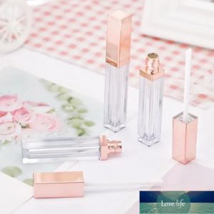 Groothandel 5 ml Lipgloss Plastic Fles Containers Lege Rose Gold Lipgloss Tube Eyeliner Wimper Container R-1