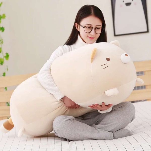 wholesale 60 CM Tamaño enorme Animación japonesa de alta calidad Sumikko Gurashi Peluches súper suaves San-x Corner Bio Cartoon Almohada linda para bebé