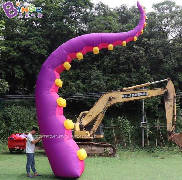 wholesale Tentacules de poulpe de hauteur de 6M décoration gonflable pattes de poulpe d'animaux pour l'événement de publicité extérieure avec ventilateur jouets sports