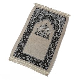 Groothandel 70*110cm Bloemen Islamitisch Moslimgebed Mat Salat Musallah Gebed Tapis Tapet Tapete Tapete Banheiro Islamitische bidsmat