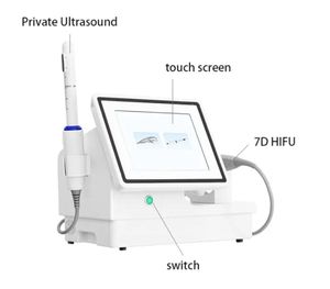 Vente en gros 7D Hifu Face Lifting RF Machine de serrage privé Anti-rides perte de poids corps minceur intime peau du visage éclaircissant appareil