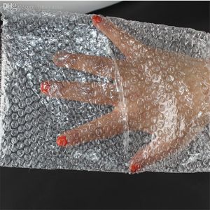 Groothandel-8*10cm 50Pcs 10mm Demping Bubble Zakken Bubble Beschermende Wrap Bolsa Burbuja Verpakking Opblazen Schuim verpakking Verpackungen Schaum