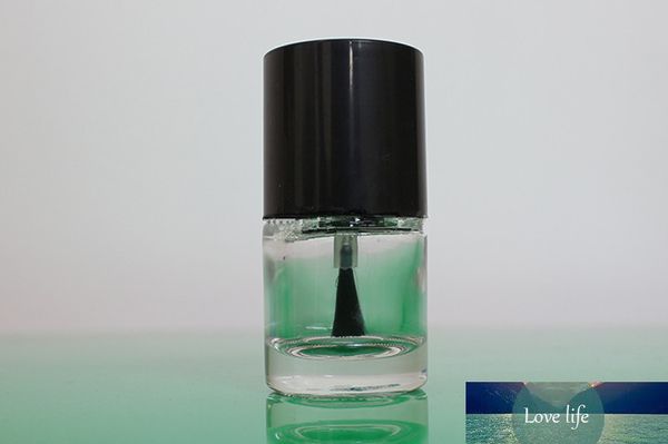 Vente en gros 8 / 10ml Flacon vernis à ongles vide avec pinceau de couvercle Nail art conteneur Tube de verre d'huile essentielle avec une brosse à couvercle