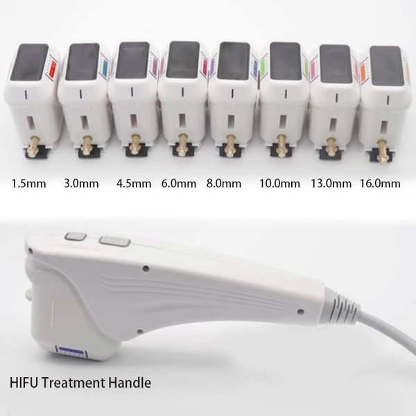 wholesale 8D HIFU accesorios partes cartucho de ultrasonido enfocado profesional en estiramiento facial y máquina de belleza para adelgazar el cuerpo 10000/20000/60000 disparos para la venta