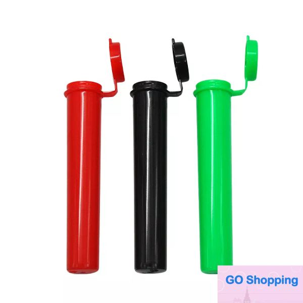 wholesale 98 mm Doob blunt Joint tube 600 Pack Materiales de embalaje Vacío Squeeze Pop Top Botella tubos preenrollados Contenedor de almacenamiento Clásico