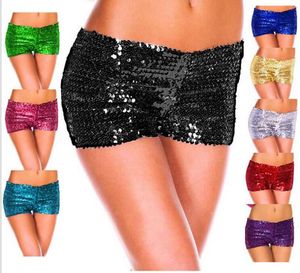 Groothandel-9 kleuren Hot Nieuwe 2016 Dames Shorts Pailletten Shiny Shorts Sexy Dames Slipje Club Shorts Gratis verzending