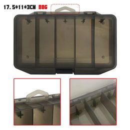 Groothandel A2 grijs transparant kunststof enkellaags opbergdoos Luya box accessoires box vistuig box
