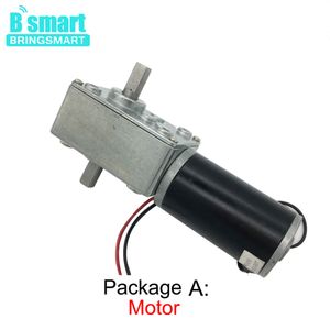 Groothandel A58SW31ZYS 12-24V WORD GEWELDER MOTOR 7-470 RPM Omgekeerde DC Motor Electric DC Motor D-as voor DIY-experiment Bingsmart