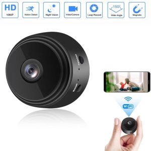 Groothandel A9-camera 1080P Groothoekopnamen Bewaking op afstand HD Voice Indoor Outdoor Home Security Camera Mini WiFi-camera's