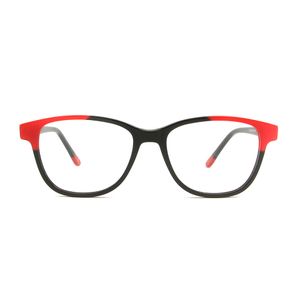 Vente en gros - Lunettes de vue en acétate Cadres Lunettes optiques de style de luxe Multi Couleurs Lady Elegant Square Myopia Eye Glasses