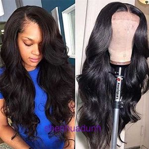 En gros de toutes les perruques pour les femmes outlet fb news front-lace wig women longueur mi-long coiffure grosse vague chimique fibre talomètre zj1b