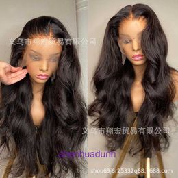 En gros de toutes les perruques pour les femmes outlet Wig Lace Lace Synthetic Fibre Band Black Black Long Curly Hair