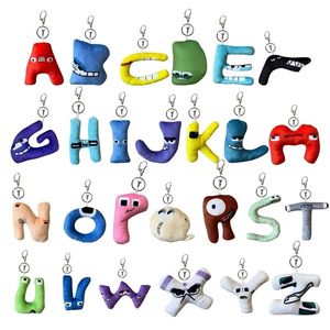 Commerce de gros Alphabet Lore peluche porte-clés pendentif sac accessoires poupée