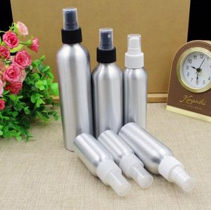 Bouteilles en aluminium en gros de jet de bouteille pour des récipients rechargeables de maquillage d'emballage cosmétique de parfum 30ml/50ml/100ml/120ml/150ml