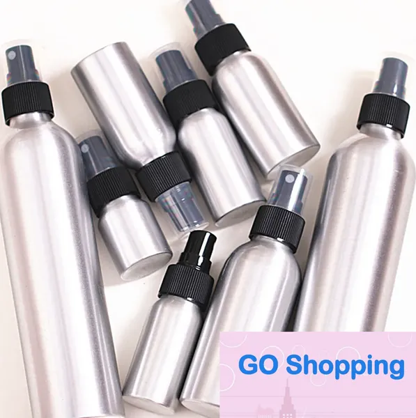 Vente en gros en aluminium vaporisateur bouteille vide bouteilles vides contenants cosmétiques vide parfum vaporisateur bouteille voyage Essentials atomiseur