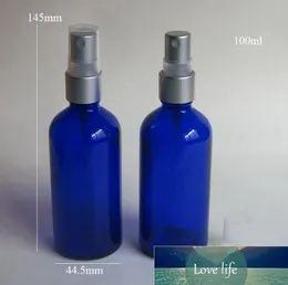 Groothandel Amber Glass Bottle met aluminium spray Amber Glass Parfum fles Amber Glass Container 100 ml