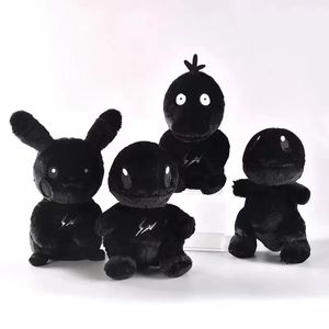 Groothandel anime zwart bont huisdier knuffels kinderspellen Playmate bedrijfsactiviteit cadeau kamer decor
