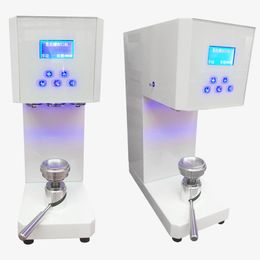 Máquina de sellado rotativa automática, venta al por mayor, máquina de sellado de latas de té con leche, máquina de vasos de plástico