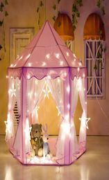 Al por mayor niña Princesa Play Tent Playhouse Kids Kids Outdoor Toys Gift7244571